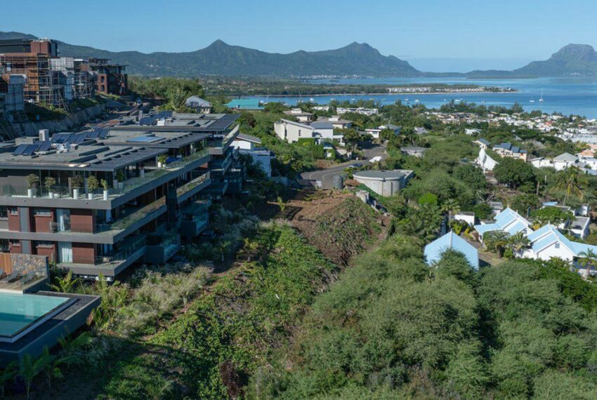 Legend Hill Appartement - vue sue le Morne immo ile maurice.com