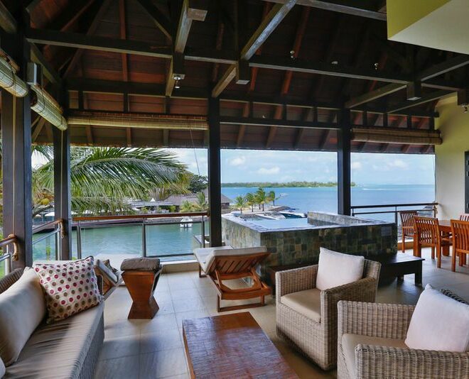 Adamante - vue de la terrasse