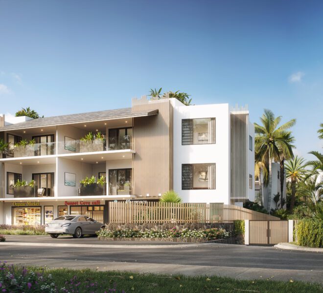 Vue exterieur de l'appartement