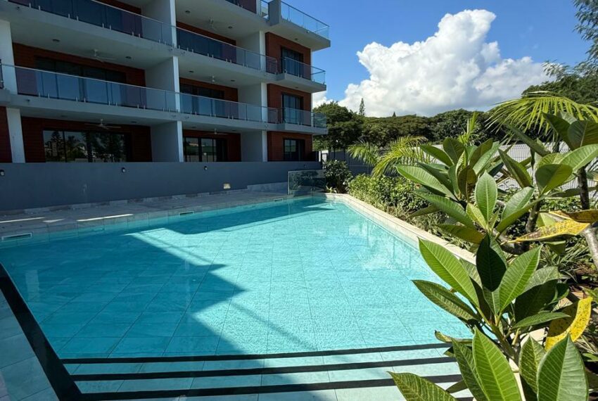 Appartement vue depuis la piscine