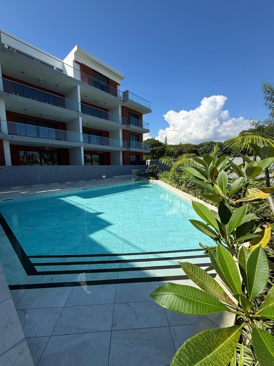 Appartement vue depuis la piscine
