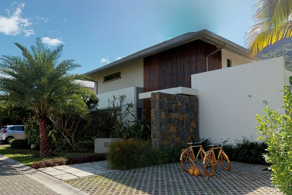 Vue entree de la villa - Marguery Villa type DELUXE