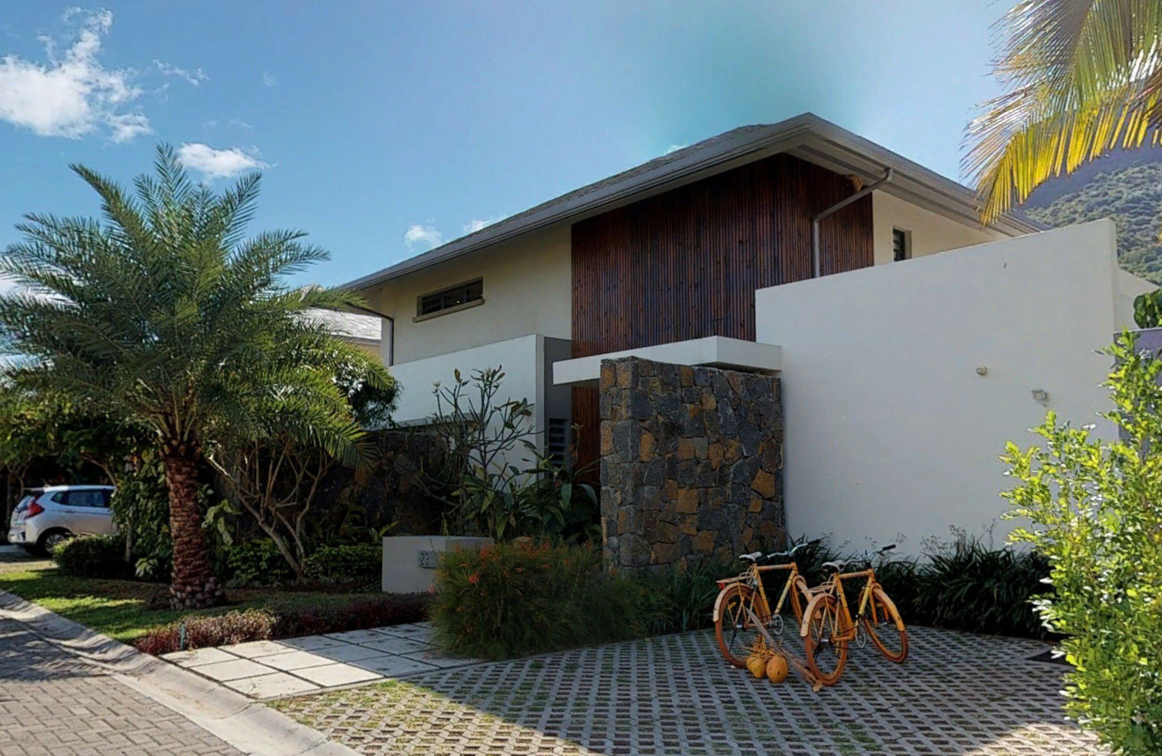 Vue entree de la villa - Marguery Villa type DELUXE