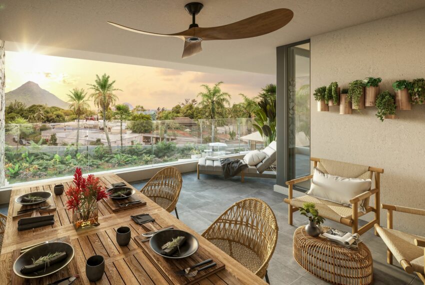 Vue terrasse Appartement 2eme etage