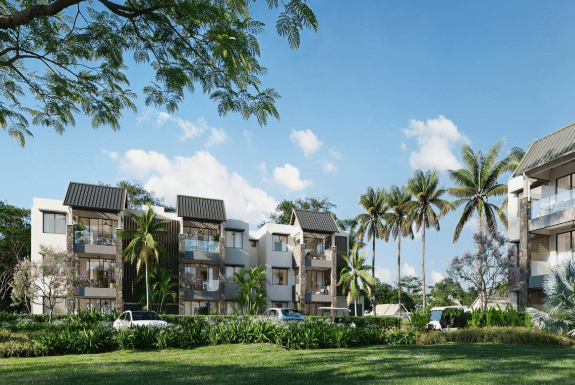 residence the Spring _ Anahita vue des facades