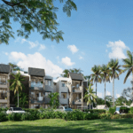 residence the Spring _ Anahita vue des facades