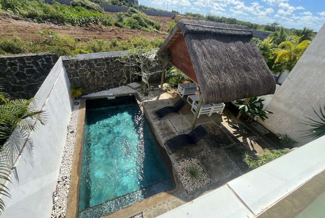 Vue-depuis la chambre Parentale-villa-Grand-baie-immo-ile-maurice.com