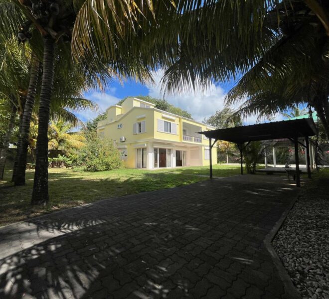 Maison vue entree - immo ile maurice.com