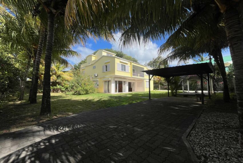 Maison vue entree - immo ile maurice.com