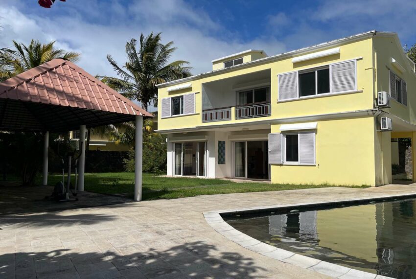 Maison vue exterieur- immo ile maurice.com