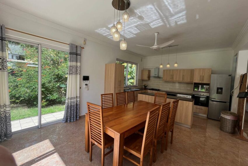Maison vue Cuisine et Salle a Manger- immo ile maurice.com