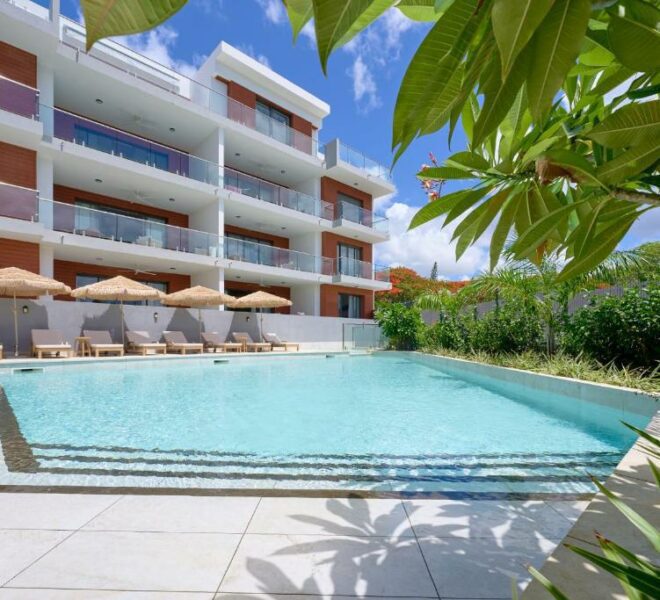vue Piscine - immo-ile-maurice.com