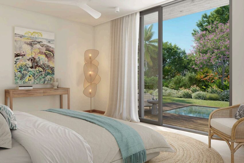 Anahita- Duplex Ravine Vue chambre