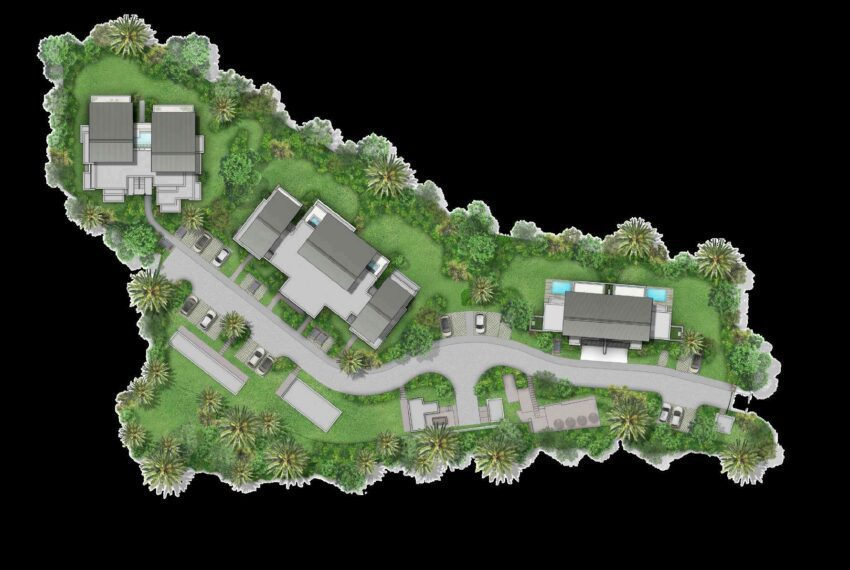 Anahita- Ravine Plan de masse