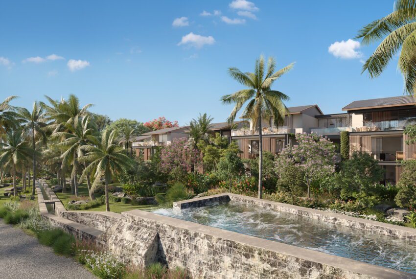 vue exterieur des residences