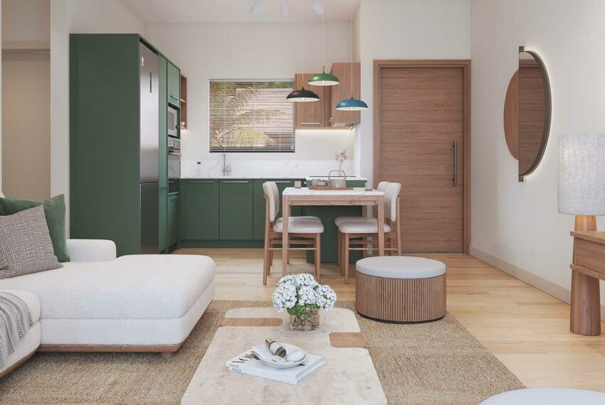 Meleane-Vue SAM - Salon - Cuisine