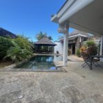 Vue exterieur piscine - Villa Balinea